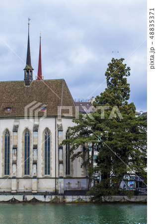 Water Church in Zurich. Zurich architecture 48835371