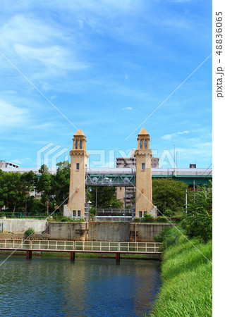 名古屋市 松重閘門 名古屋市 松重閘門 48836065