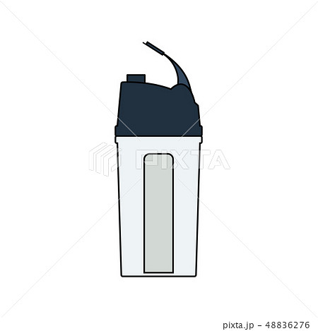 Flat design icon of Fitness bottle Flat design icon of Fitness bottle 48836276