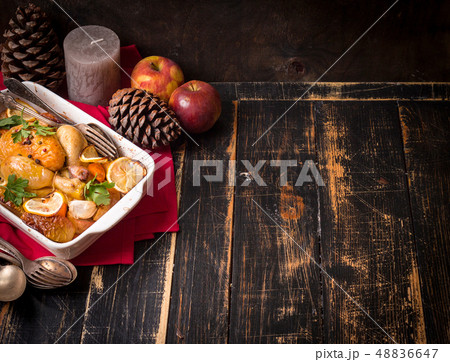 Christmas chicken 48836647