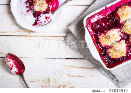 Cherry cobbler Cherry cobbler 48836910