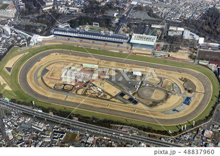 府中競馬場を空撮 48837960