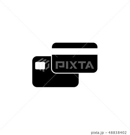 credit card icon. vector illustration  symbol  credit card icon. vector illustration  symbol  48838402