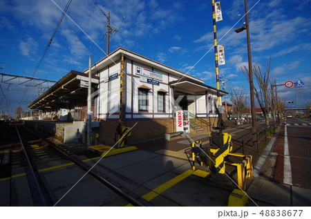 名鉄の各務原市役所前駅 名鉄の各務原市役所前駅 48838677