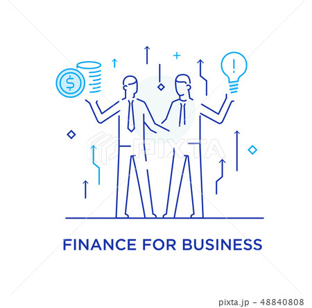 Businessmen shake hands with each other. Virtual Businessmen shake hands with each other. Virtual 48840808