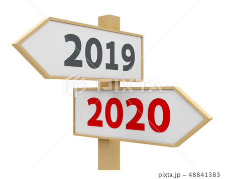 Road sign 2020 Road sign 2020 48841383