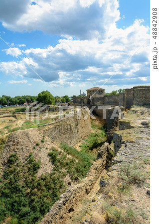 The impregnable ditch that defended the fortress 48842908