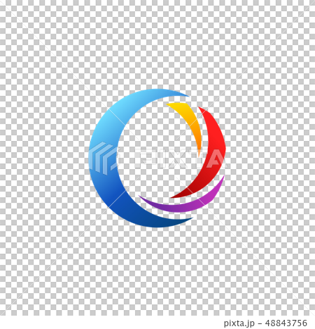 circle abstract logo symbol icon vector design - Stock Illustration ...