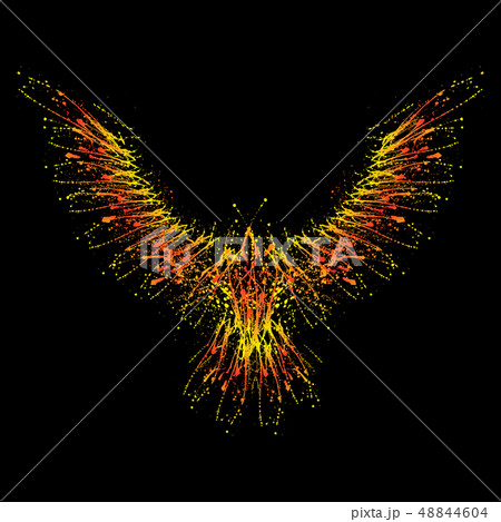 Ink blots phoenix 48844604