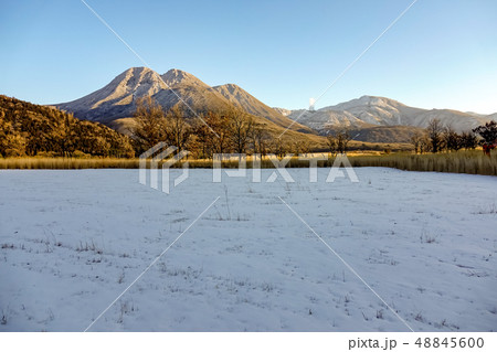 飯田高原 雪景色 飯田高原 雪景色 48845600
