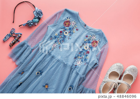 Fashion background on pink Fashion background on pink 48846096