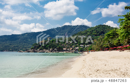 Beautiful nature landscape with blue sea in Thailand Beautiful nature landscape with blue sea in Thailand 48847263