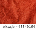 Wrinkle red paper texture 48849164