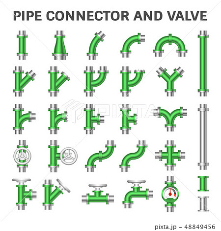 Pipe Connector Vector Pipe Connector Vector 48849456