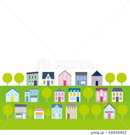 街並み　春 48849862