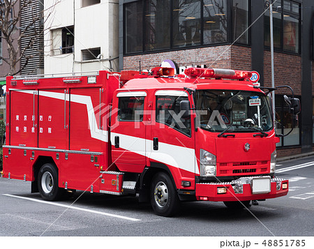 消防車　救助車 48851785