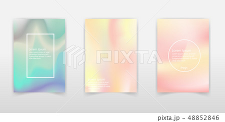 Holographic foil backgrounds set.  48852846