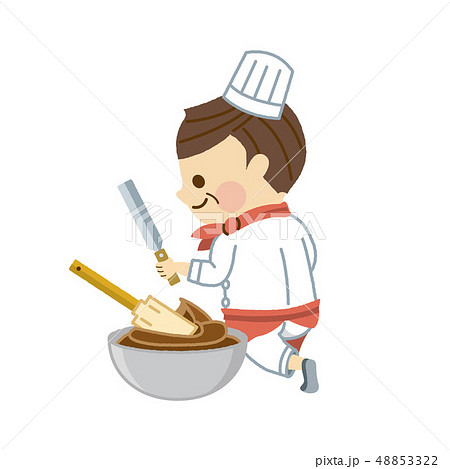 パティシエ　男性 48853322