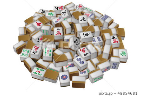 麻雀牌山 麻雀牌山 48854681