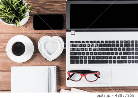 Business still life concept Business still life concept 48857859