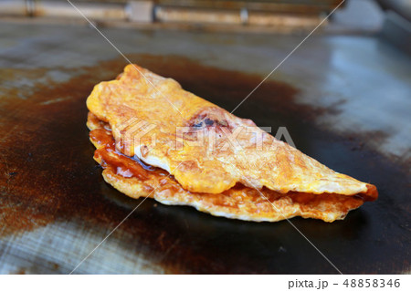 大阪名物イカ焼き 48858346