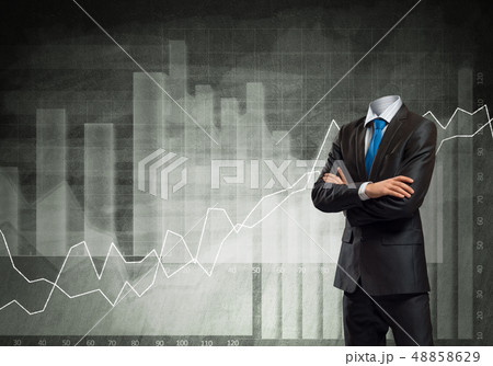 Businessman without head 48858629