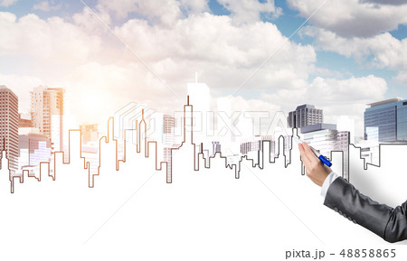 Engineering designer at work Engineering designer at work 48858865