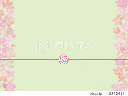 さくら壁紙水引Ver 48860411