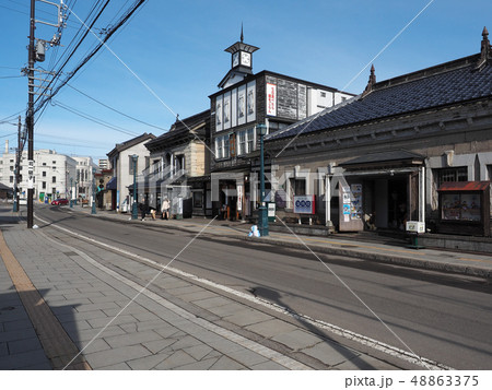 レトロな街角/小樽 堺町通り レトロな街角/小樽 堺町通り 48863375