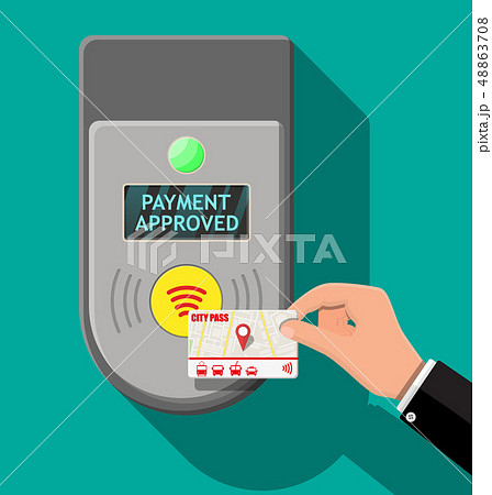 Terminal and passenger transport card 48863708