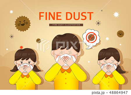 子供 ほこり 病気 48864947