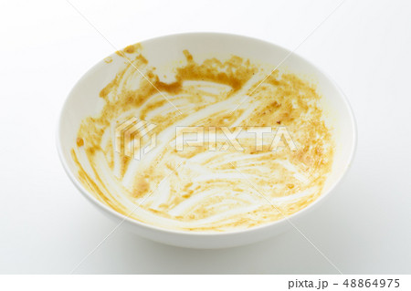 カレー皿　汚れ 48864975