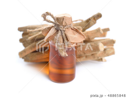 Root Withania somnifera, known commonly as 48865848