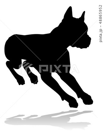 Dog Silhouette Pet Animal Dog Silhouette Pet Animal 48865952