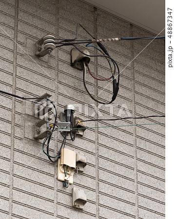 電線の引き込み 電線の引き込み 48867347