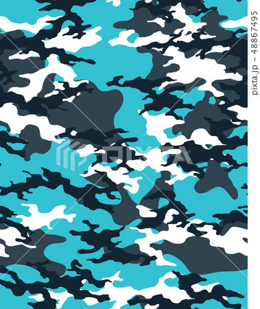 Camouflage Pattern Seamless Army Wallpaper のイラスト素材