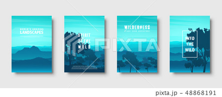Mountains and forest. Wild nature landscape. Travel and adventure.Panorama. Into the woods. Horizon Mountains and forest. Wild nature landscape. Travel and adventure.Panorama. Into the woods. Horizon 48868191