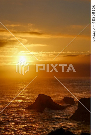 霧多布岬の夜明け 霧多布岬の夜明け 48869156