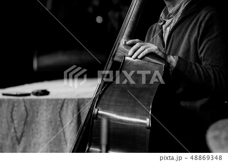 ベースプレイ　白黒 48869348