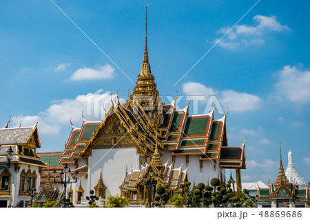 ワットプラケオ寺院 ドゥシットマハープラサート宮殿 48869686