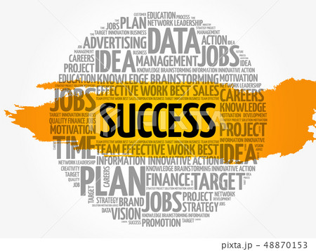 Success word cloud collage 48870153