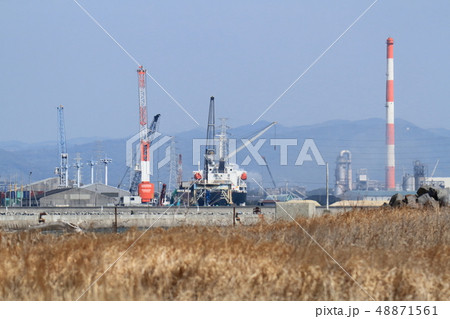 大牟田市　三池港　港、 48871561