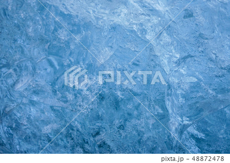 氷の洞窟の氷壁(アイスランド・ヴァトナヨークトル氷河) 氷の洞窟の氷壁(アイスランド・ヴァトナヨークトル氷河) 48872478
