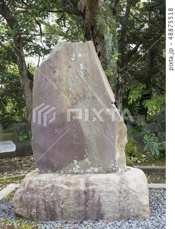 縣居神社にある賀茂真淵の歌碑（静岡県浜松市） 48875518