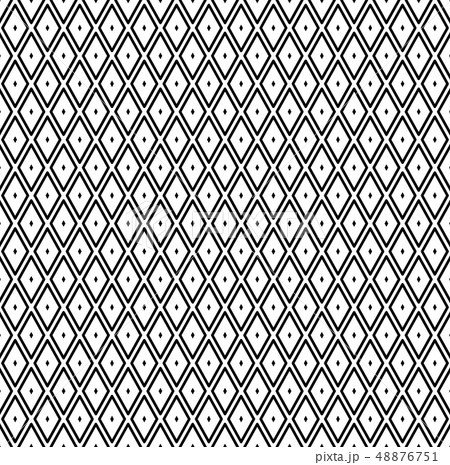 Seamless diamonds pattern. Geometric texture. 48876751