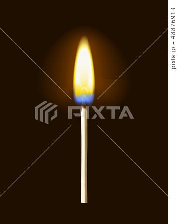 Realistic burning match Realistic burning match 48876913