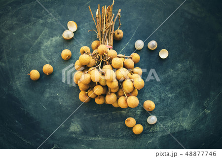 Longan fruit referred to as dragon eye fruit in 48877746