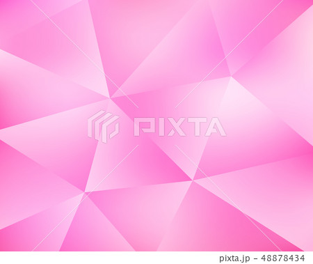 Abstract pink geometric background from triangles. Abstract pink geometric background from triangles. 48878434