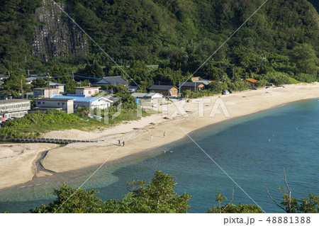 奄美大島 国直海岸の写真素材 4813