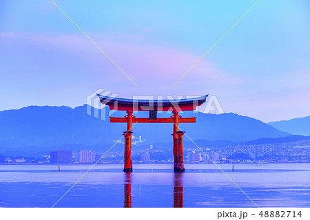 広島 宮島の風景 48882714